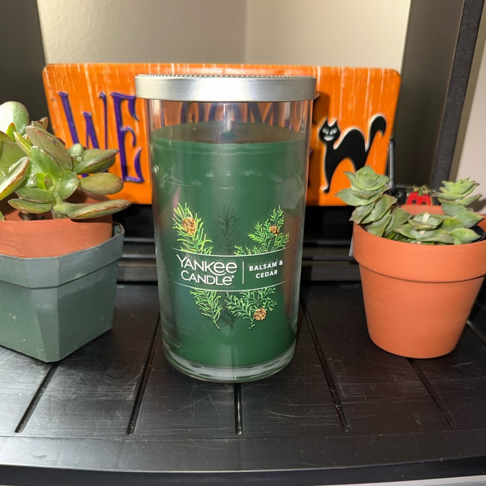 Yankee Candle Balsam & Cedar Jar Candle